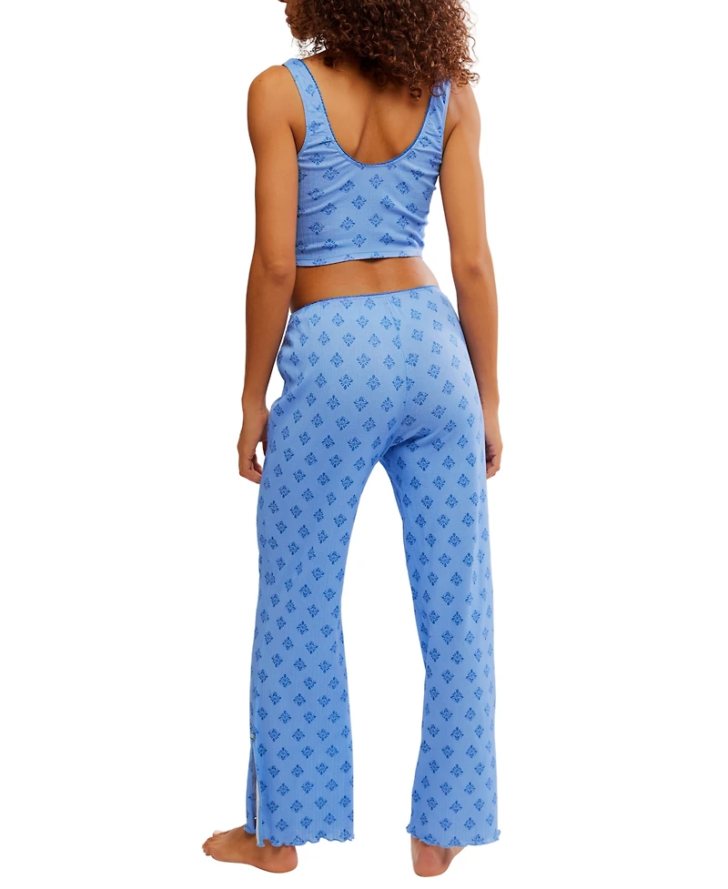 Free People Women's Fresh Love Printed Lounge Set