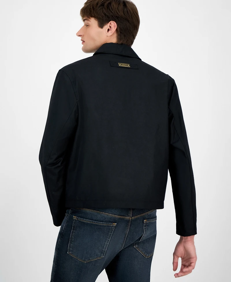 Hugo Boss Men's Bapo Harrington Mid-Weight Regular Fit Wax Jacket