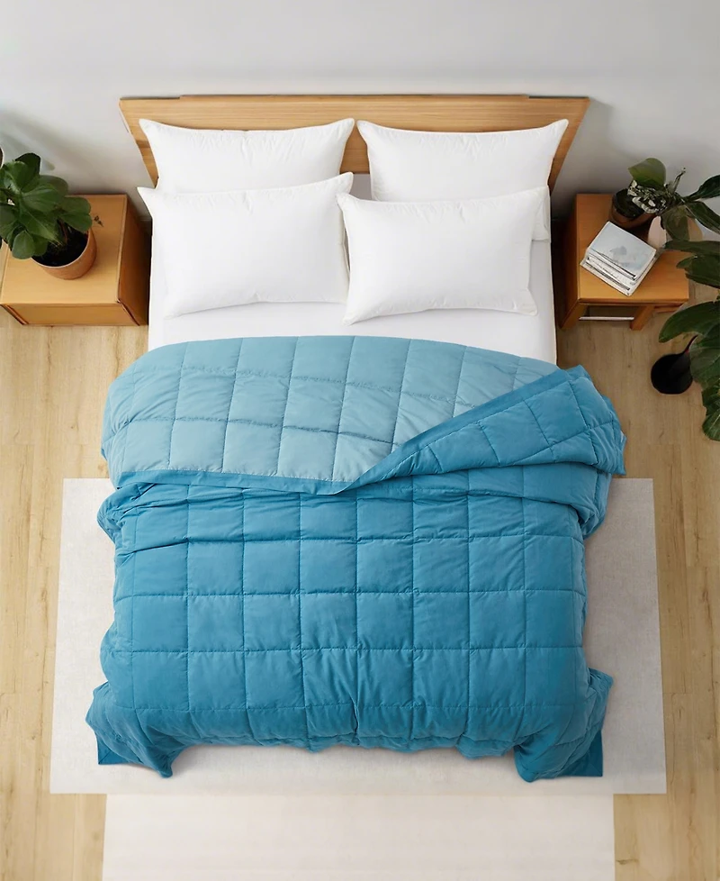 Unikome Reversible Soft Brushed Down Alternative Blanket, King