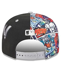New Era Big Boys and Girls Black/Gray Chicago White Sox 2025 Mlb Diamond Hero Edition 9FIFTY Snapback Hat