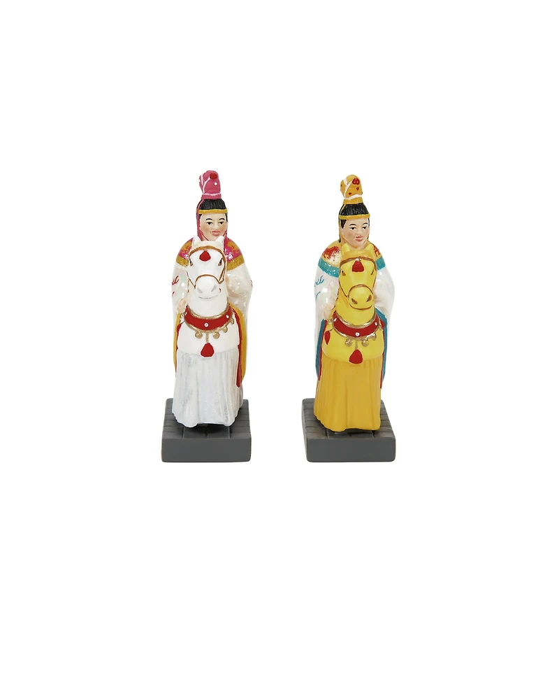 Department 56 Village Imperial Parade of Horses Accessories, Set of 2