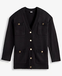 I.n.c. International Concepts Women's Pocket Cardigan, Macy's Exclusive