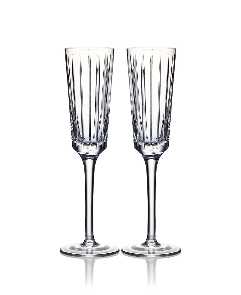 Marquis by Waterford Herald Flute Glasses, Set of 2
