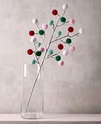 Holiday Lane Whimsy Pom Pom Pick, Macy's Exclusive