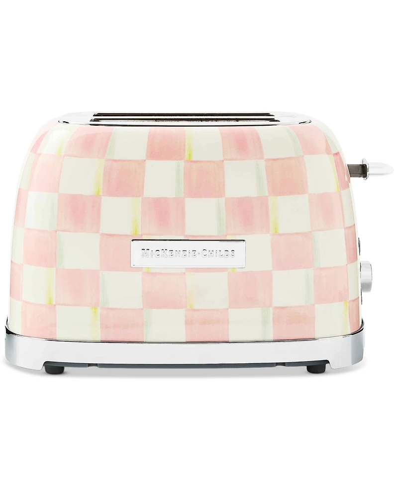 MacKenzie-Childs Rosy Check 2-Slice Toaster