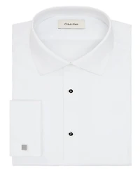 Calvin Klein Men's Slim Fit French Cuff Dress Shirt