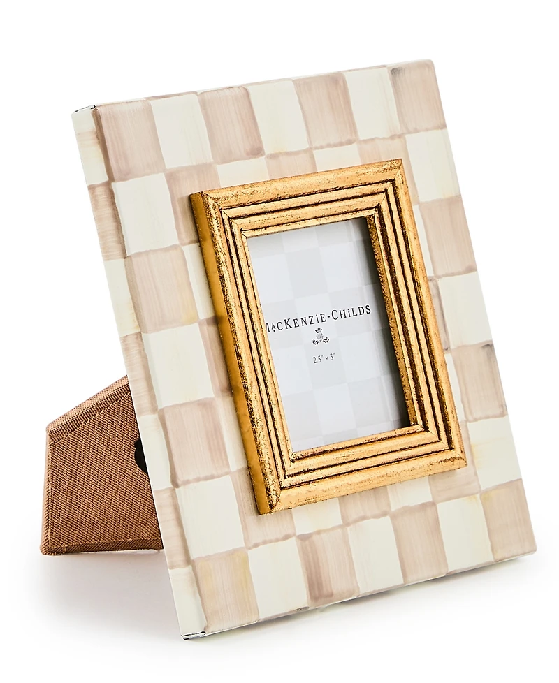MacKenzie-Childs Mocha Check Frame