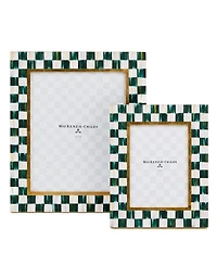 MacKenzie-Childs Courtly Check Lacquer Frame, 5" x 7"