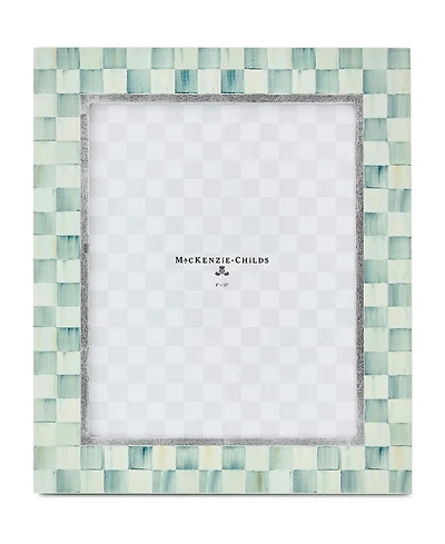 MacKenzie-Childs Sterling Check Lacquer Frame, 8" x 10"
