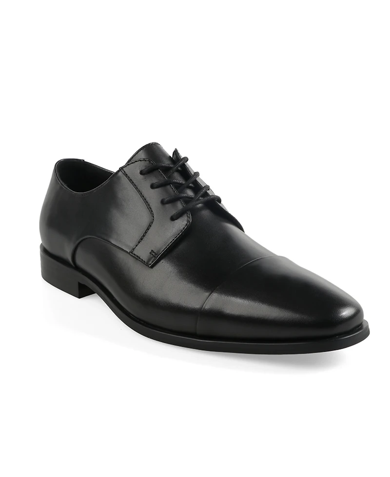 Alfani Men's Jovann Genuine Leather Lace Up Dress Shoes, Macy's Exclusive