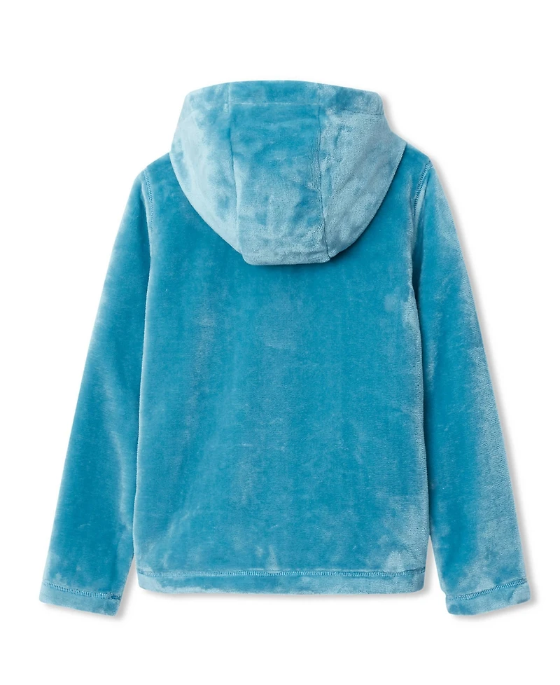 Lands' End Girls Softest Fleece Hoodie