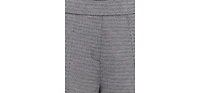 Olsen Lisa Fit Micro Pattern Cropped Pant