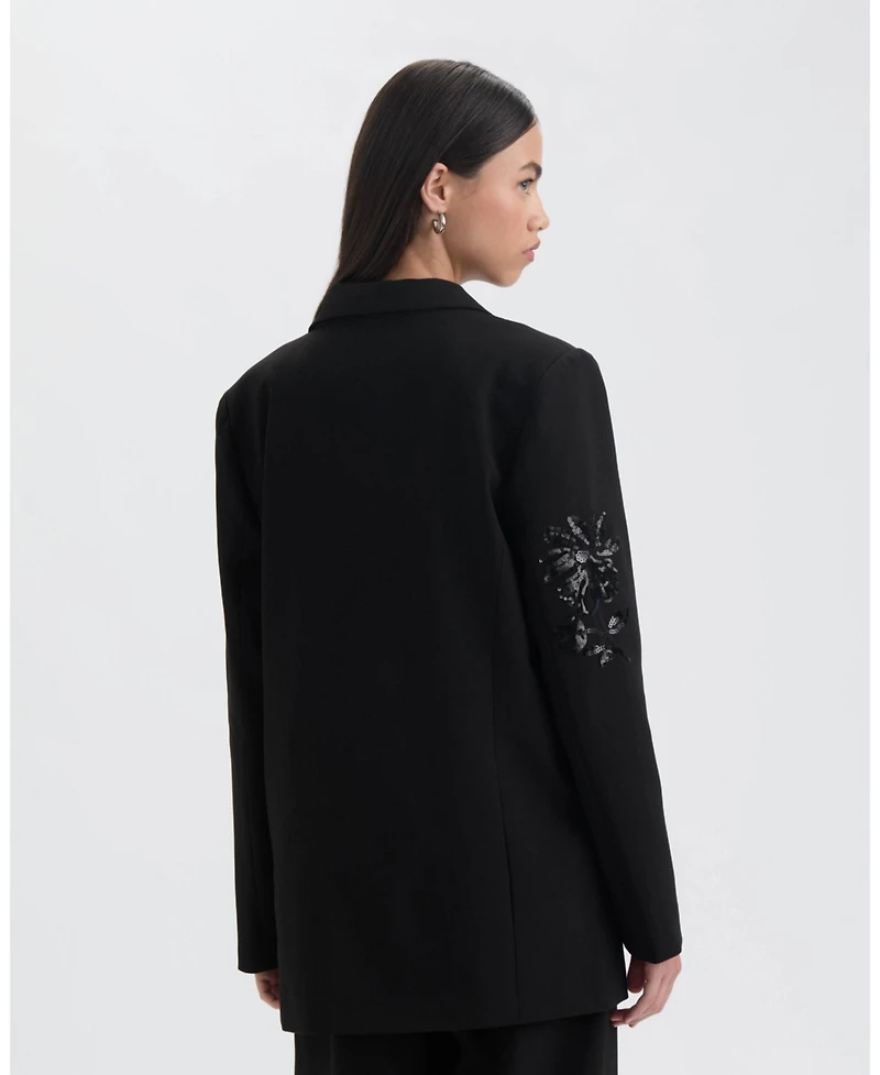 Nvlt Women's Sequin Blazer