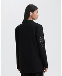 Nvlt Women's Sequin Blazer