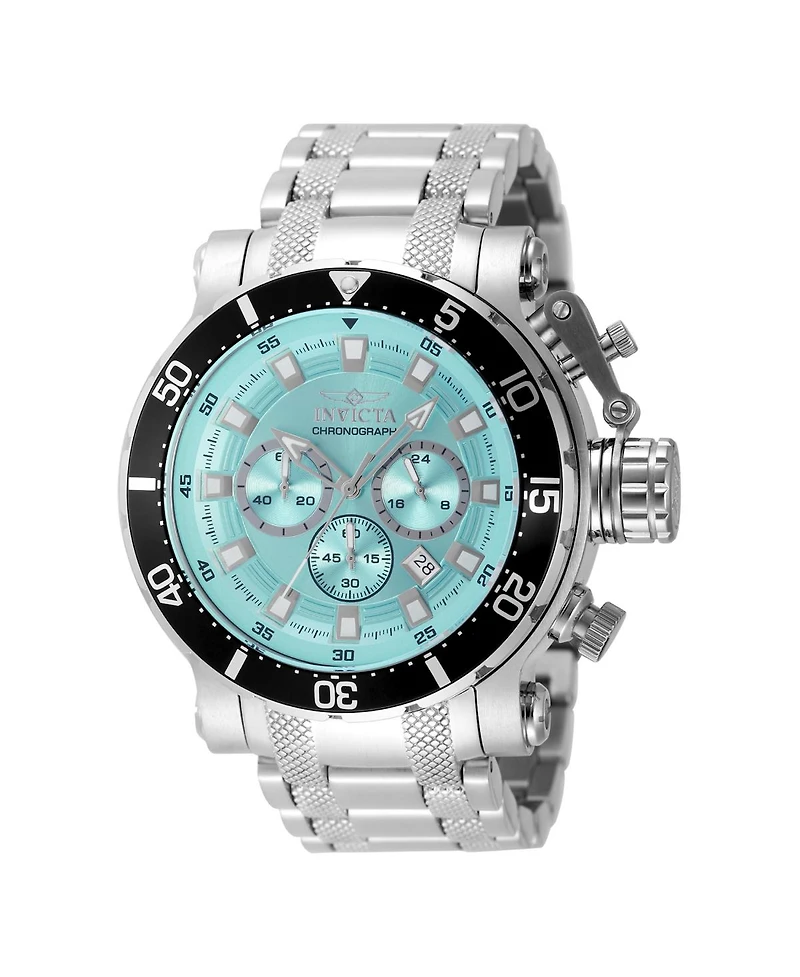 Invicta Men's 49091 Coalition Forces Quartz Chronograph Tiffany Blue Dial Watch
