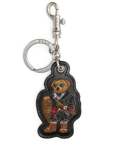 Polo Ralph Lauren Polo Bear Leather Key Fob