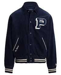 Polo Ralph Lauren Men's Corduroy Letterman Jacket