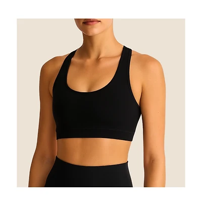 Meadow Women's Glide Cotton Racerback Bralette
