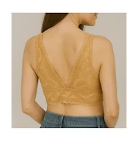 Meadow Women's Lily Soft Lace Bralette