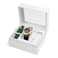 Technomarine Men's Tm-124030 Cruise Quartz Chronograph Black Dial Watch