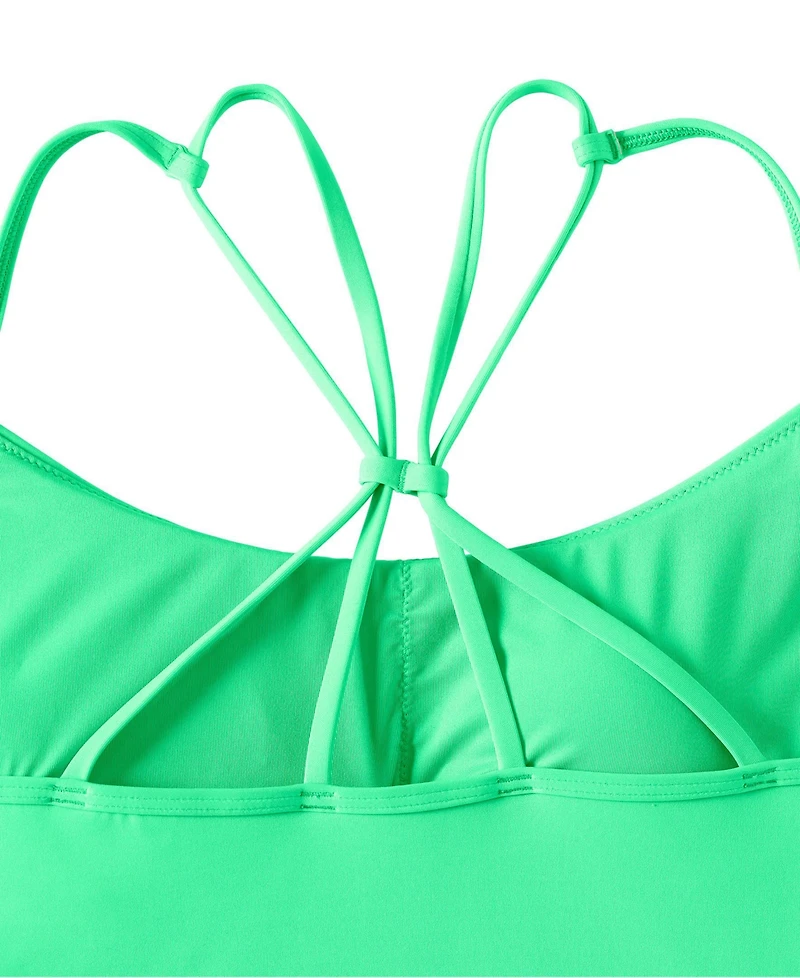 Lands' End Women's Tugless QuickDry Adjustable Strappy Back Tankini Top