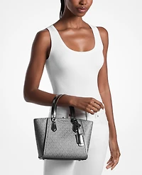 Michael Kors Women's Taryn Small Convertible Top Zip Tote Crossbody