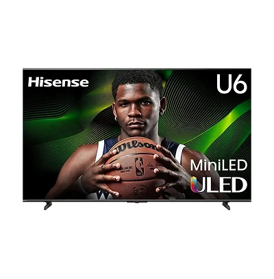 Hisense 65" Class U6 Series 4K Mini-led Qled Uhd Smart Fire Tv - 65U65QF