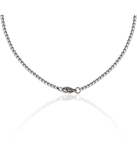 Lucky Brand Men's Pendant Necklace with Striped Dog Tag - 22'' Chain