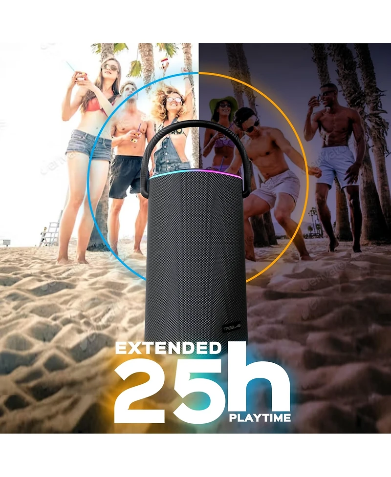 Treblab Hd-Force Wireless Bluetooth Portable Speaker