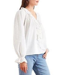 Paneros Clothing Women's Cotton Long Sleeve Chloe Shirt