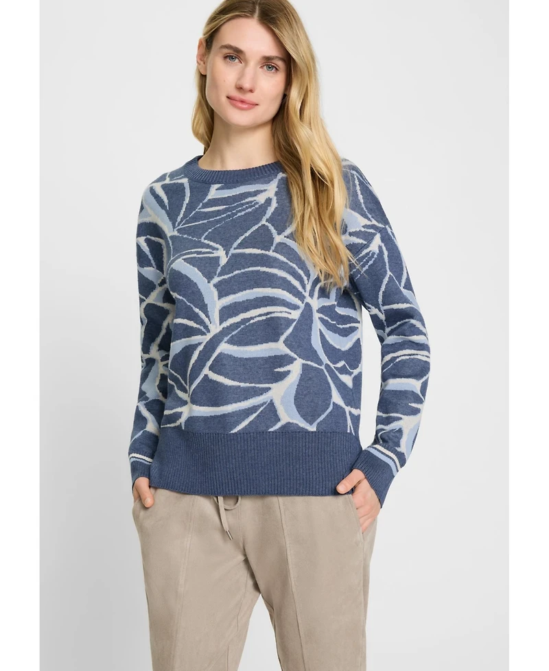 Olsen Women's Panneaux Design Sweater