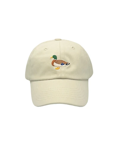 Bits & Bows Boys' Mallard Baseball Hat Khaki