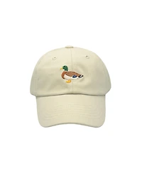 Bits & Bows Boys' Mallard Baseball Hat Khaki