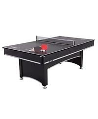 Slickblue 2-in-1 Billiards Table with Table Tennis Conversion Top for Family Games