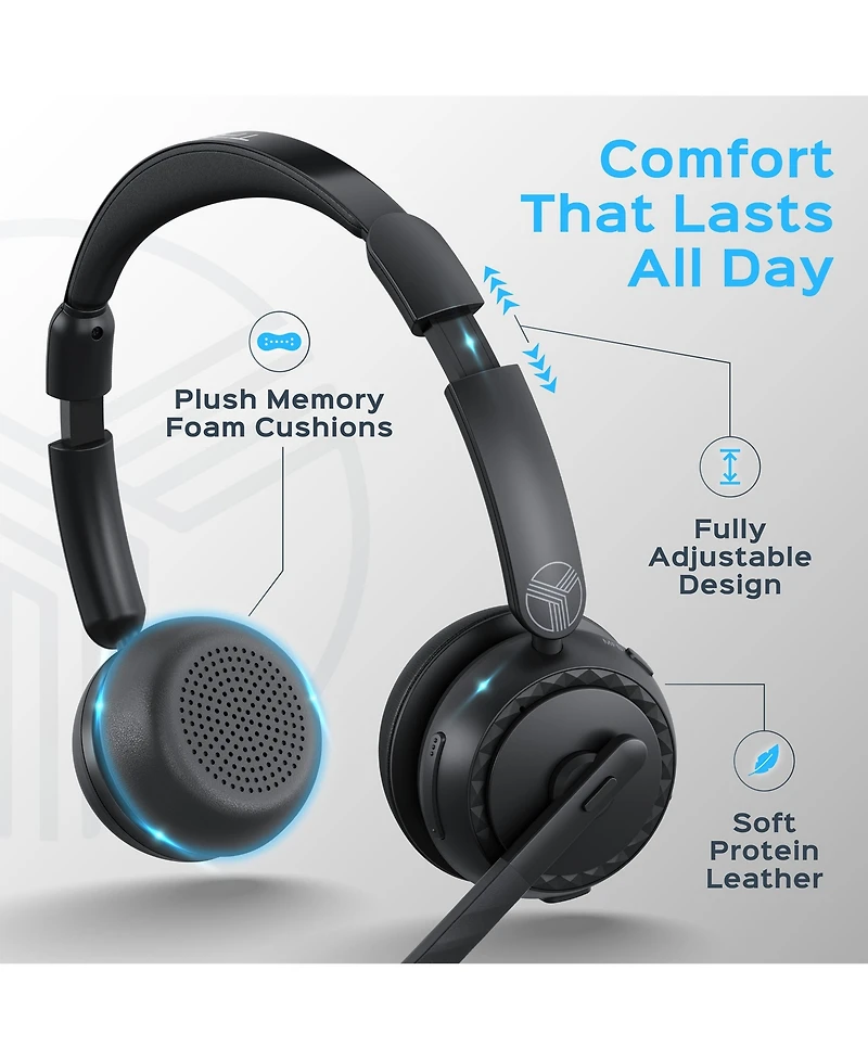 Treblab C7-Pro Wireless Bluetooth Headset
