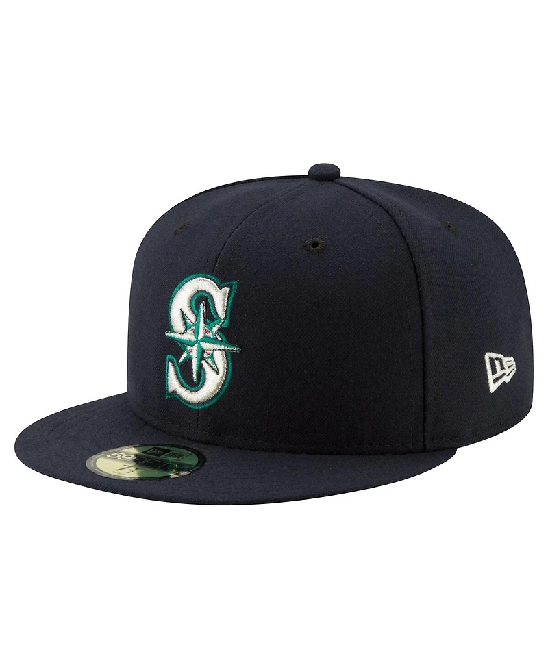 New Era Men's Navy Seattle Mariners 2025 Mlb Little League Classic 59FIFTY Fitted Hat