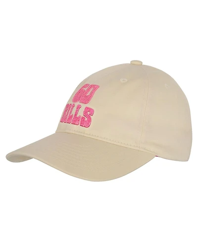 Outerstuff Big Girls Cream Buffalo Bills Blitz Adjustable Hat