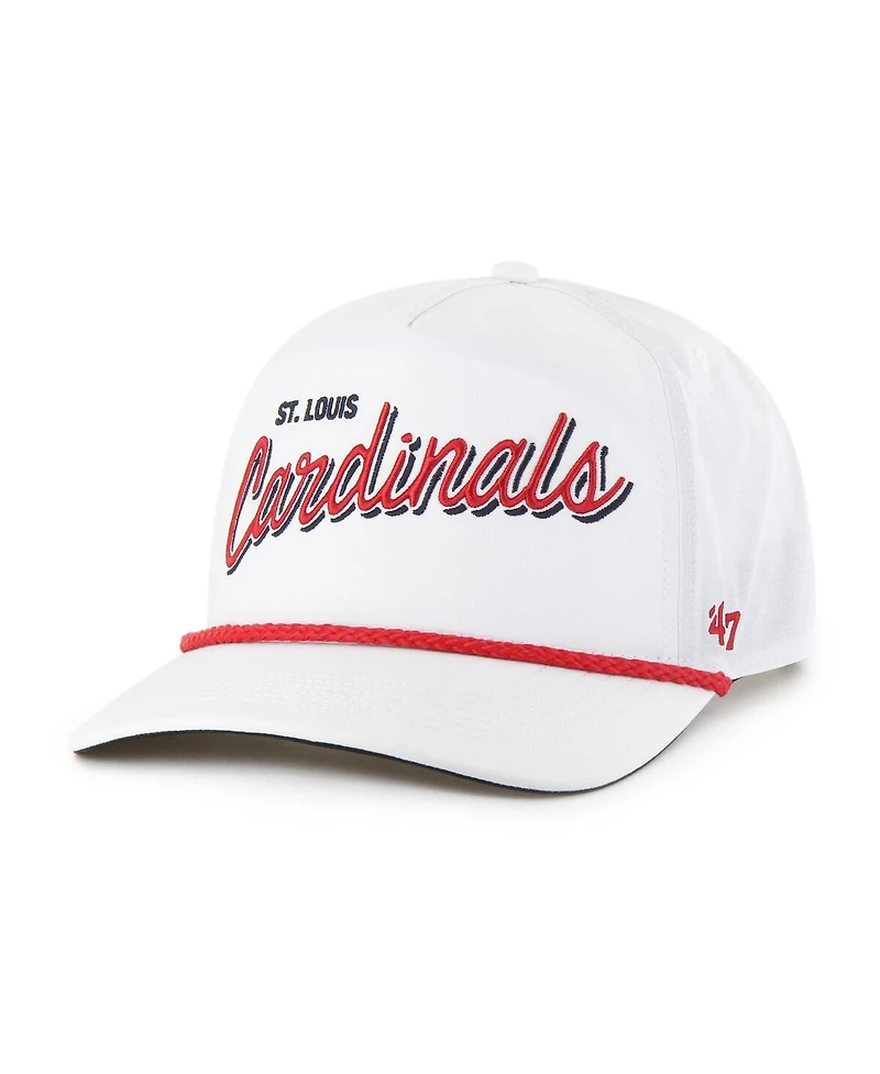'47 Brand Men's White St. Louis Cardinals Brrr Fairway Hitch Adjustable Hat