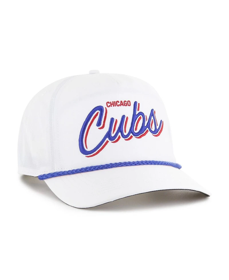 '47 Brand Men's White Chicago Cubs Brrr Fairway Hitch Adjustable Hat