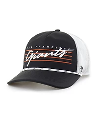 '47 Brand Men's Black San Francisco Giants Brrr Downburst Mesh Hitch Adjustable Hat