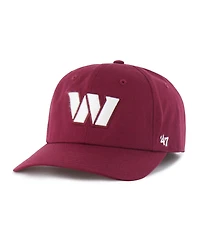 '47 Brand Men's Burgundy Washington Commanders Foundational Franchise Fitted Hat