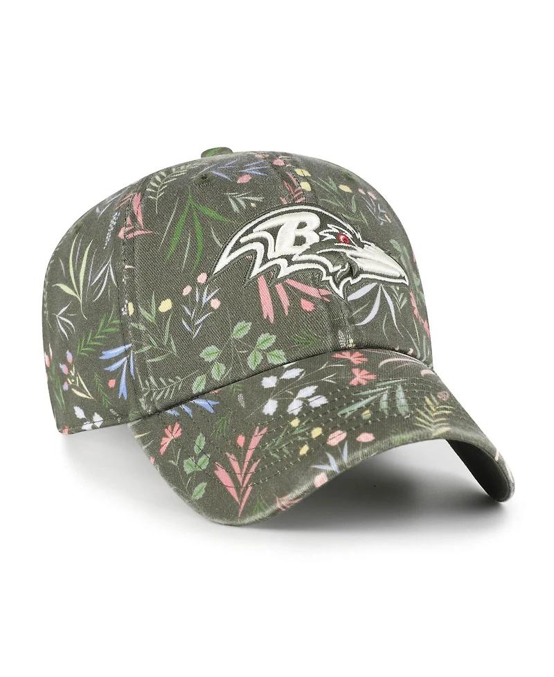'47 Brand Women's Green Baltimore Ravens Verbena Clean Up Adjustable Hat