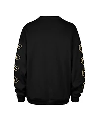 '47 Brand Women's Black Colorado Buffaloes Go Big Oversized Pullover Sweatshirt