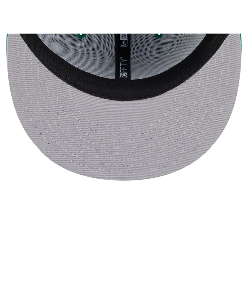 New Era Men's Kelly Green Boston Celtics Deceptor 59FIFTY Fitted Hat