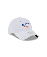 New Era Women's White New York Mets Team Fan 9TWENTY Adjustable Hat