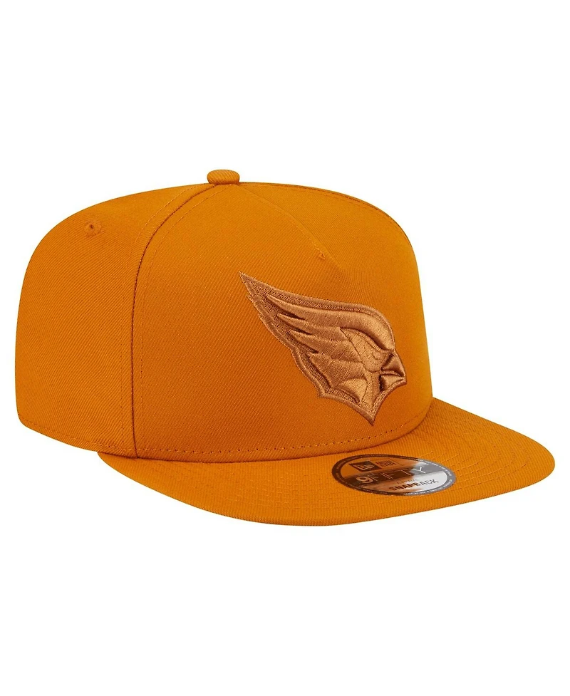 New Era Men's Brown Arizona Cardinals Color Pack A-Frame 9FIFTY Snapback Hat
