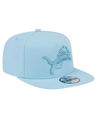New Era Men's Light Blue Detroit Lions Color Pack A-Frame 9FIFTY Snapback Hat