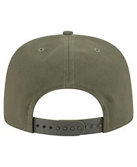 New Era Men's Olive Kansas City Chiefs Color Pack A-Frame 9FIFTY Snapback Hat