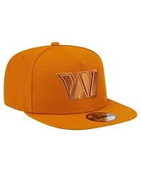New Era Men's Brown Washington Commanders Color Pack A-Frame 9FIFTY Snapback Hat
