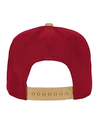 Outerstuff Big Boys and Girls Scarlet San Francisco 49ers Essentials Adjustable Hat